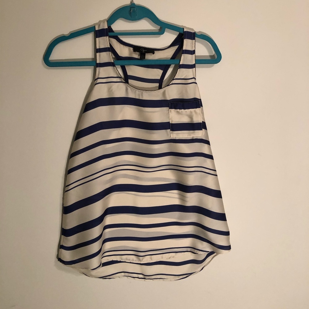 AQUA - nautical tank top